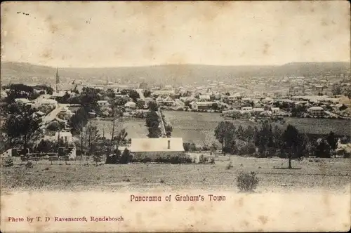 Ak Graham's Town Südafrika, Panorama