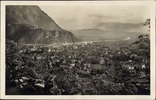 Ak Bozen Bolzano Südtirol, Vista dalla passeggiata di S. Orvaldo