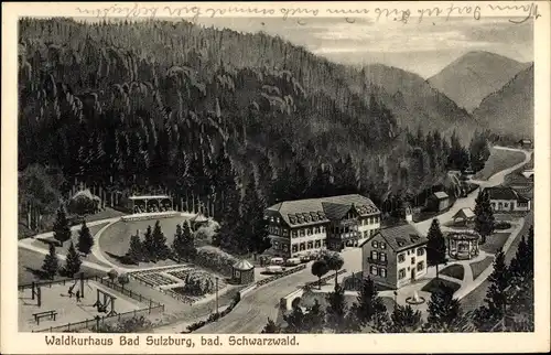 Ak Sulzburg im Breisgau Hochschwarzwald, Waldkurhaus