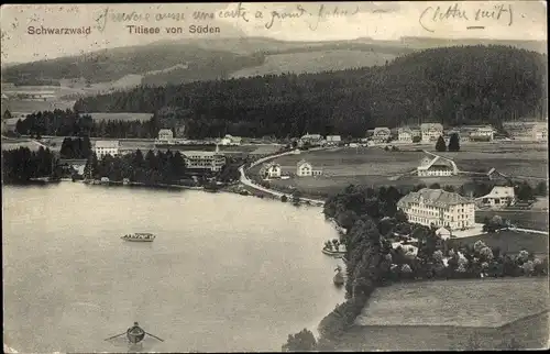 Ak Titisee Neustadt im Breisgau Hochschwarzwald, Blick vom Süden