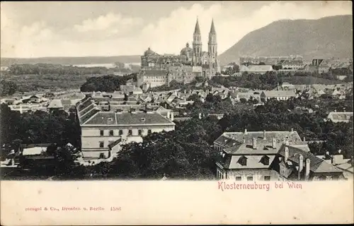 Ak Klosterneuburg in Niederösterreich, Totale