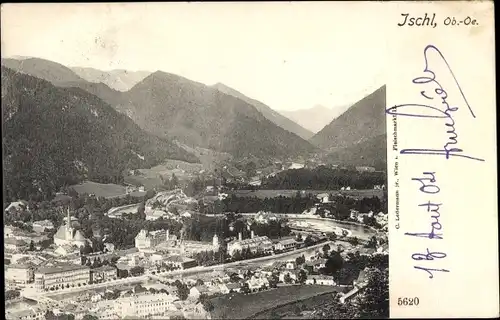 Ak Bad Ischl in Oberösterreich, Gesamtansicht