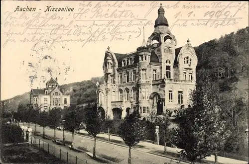 Ak Aachen in Nordrhein Westfalen, Nizzaallee