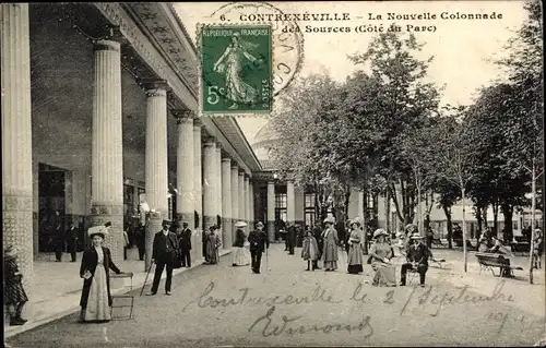Ak Contrexéville Lothringen Vosges, La Nouvelle Colonnade des Sources