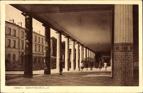 Ak Contrexéville Lothringen Vosges, Colonnade