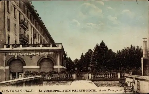 Ak Contrexéville Lothringen Vosges, Le Cosmopolitain Palace Hotel