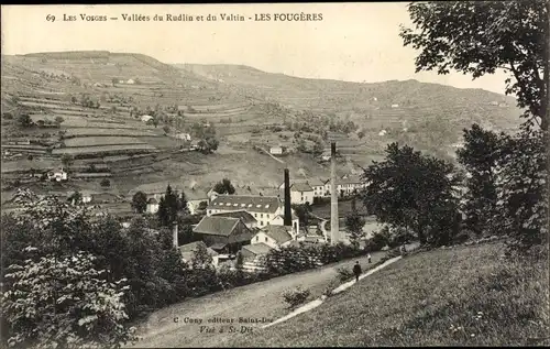 Ak Le Rudlin Plainfaing Vosges, Valtin, Les Fougeres