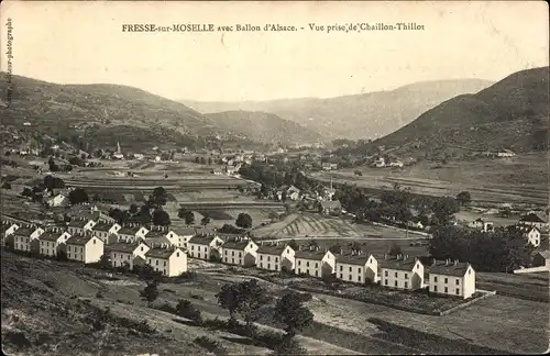 Ak Fresse sur Moselle Lothringen Vosges, Vue prise de Chaillon Thillot