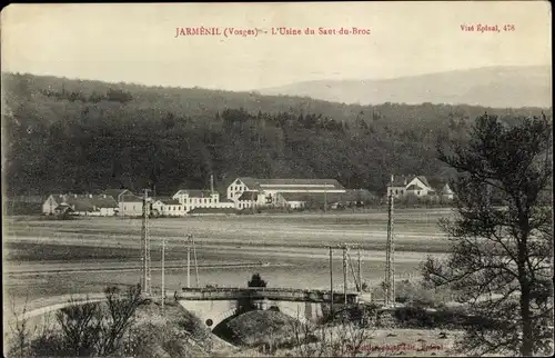 Ak Jarménil Lothringen Vosges, L'Usine du Saut du Broc