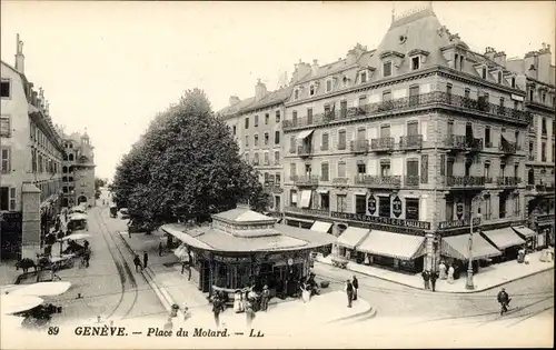 Ak Genève Genf Schweiz, Place du Molard