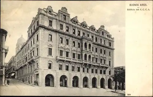 Ak Buenos Aires Argentinien, Edificio del FCCA
