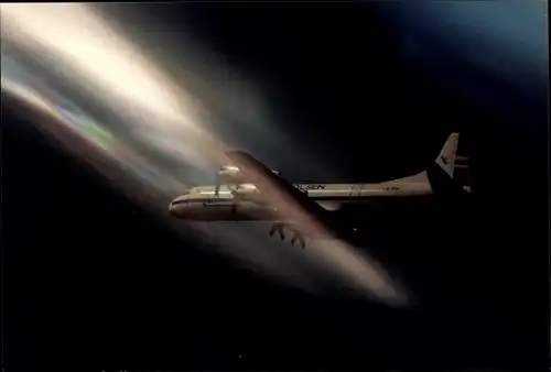 Foto Passagierflugzeug, Zivilflugzeug, Doppelpropeller Maschine Lockheed Electra