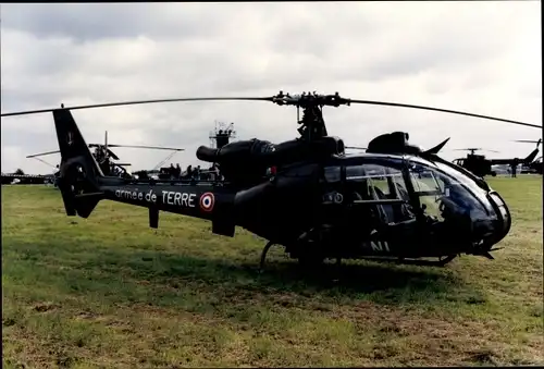 Foto Hubschrauber, Armee de Terre, Aérospatiale SA 341/342 Gazelle der französischen Armee