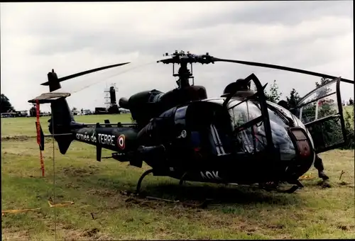 Foto Hubschrauber, Armee de Terre, Aérospatiale SA 341/342 Gazelle der französischen Armee