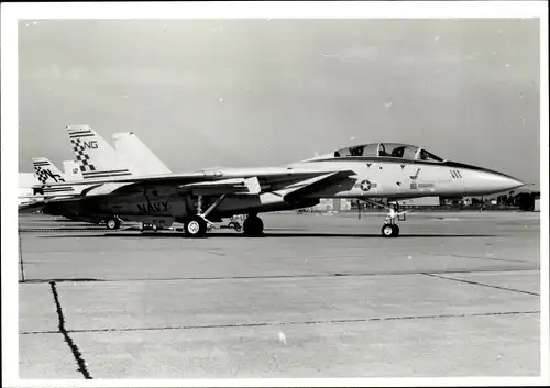 Foto Amerikanisches Militärflugzeug US Navy NG, Grumman F-14 Abfangjäger