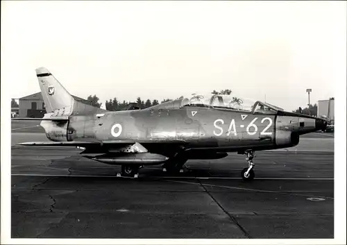 Foto Italienisches Militärflugzeug SA-62, Fiat G.91 Jagdbomber