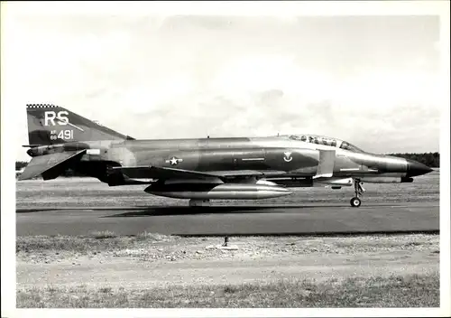 Foto Amerikanisches Militärflugzeug RS 491, McDonnell F-4 Phantom II Jagdbomber