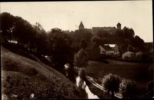 Ak Pasłęk Preußisch Holland Ostpreußen, Ortspartie