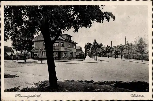 Ak Hennigsdorf an der Oberhavel, Waldstraße, Geschäftshaus, Schuhwaren