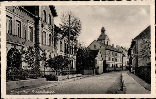 Ak Königslutter am Elm, Bahnhofstraße