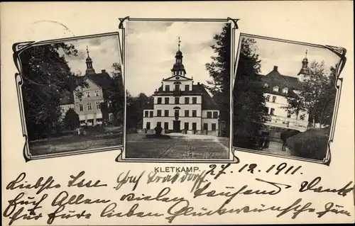 Ak Kletkamp in Schleswig Holstein, Ortsansichten