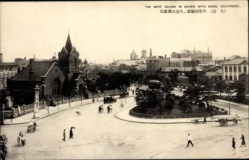 Ak Dalian Dairen China, West Square