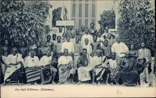 Ak Abomey Dahomey Benin, Chefs