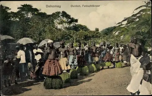 Ak Dahomey Benin, Ouidah, Fetisch