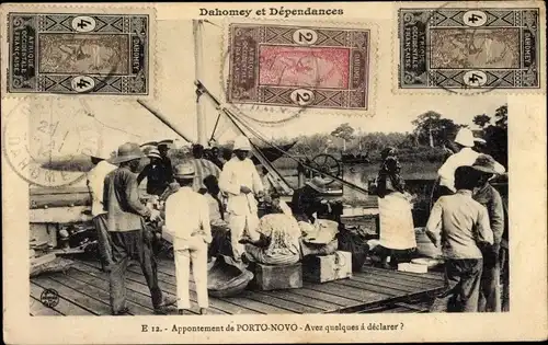 Ak Porto Novo Dahomey Benin, Anlegestelle