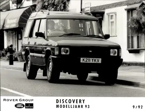 Foto Land Rover Discovery, Modelljahr 93, Auto
