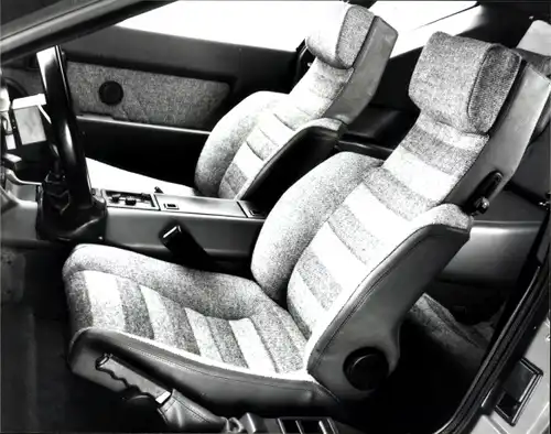 Foto Auto, Renault Alpine V6, Innenansicht