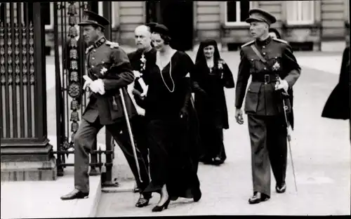 Ak König Leopold III. von Belgien, Astrid von Schweden, 1934