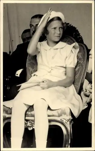 Ak S.A.R. la Princesse Josephine Charlotte de Belgique, Portrait