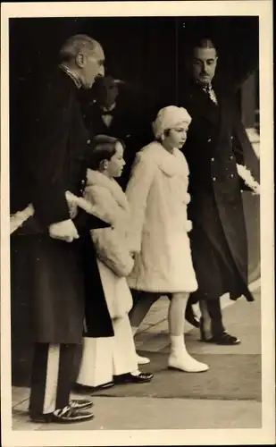 Ak Princesse Josephine Charlotte, le Prince Baudouin