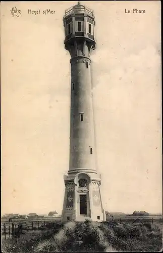 Ak Knokke Heist Heyst Knocke sur Mer Westflandern, Le Phare, Leuchtturm