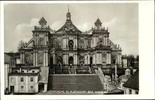 Ak Wambierzyce Albendorf Schlesien, Gnadenkirche
