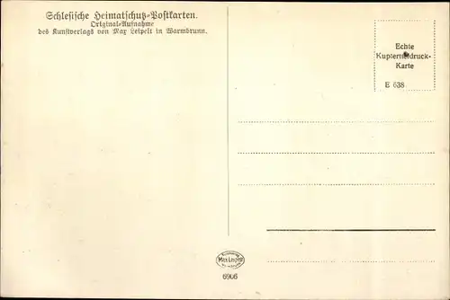 Ak Świeradów Zdrój Bad Flinsberg Schlesien, Blick vom Kurhaus ins Tal