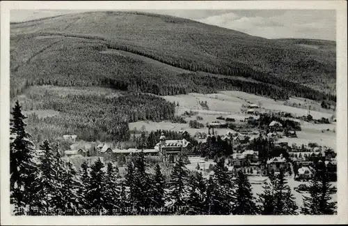 Ak Świeradów Zdrój Bad Flinsberg Schlesien, Totalansicht