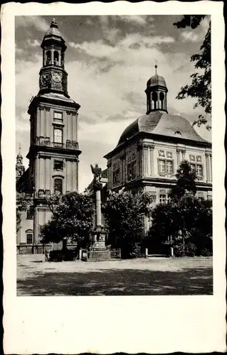 Ak Trzebnica Trebnitz Schlesien, Wallfahrtskirche St. Hedwig