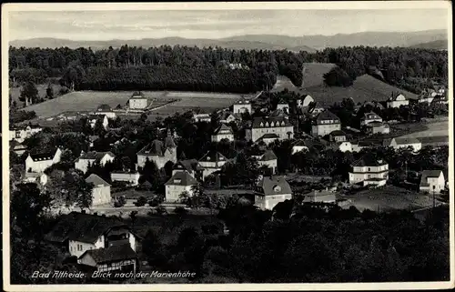 Ak Polanica Zdrój Bad Altheide Schlesien, Blick nach der Marienhöhe