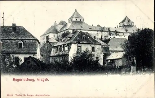 Ak Augustusburg im Erzgebirge, Schloss