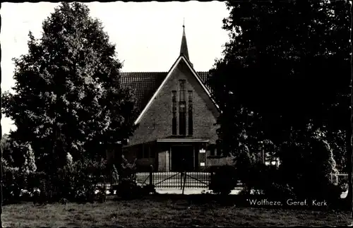 Ak Wolfheze Gelderland, Geref. Kerk