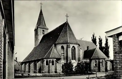 Ak Oene Epe Gelderland Niederlande, Ned. Herv. Kerk