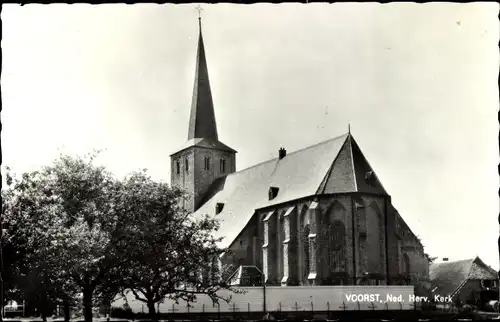 Ak Voorst Gelderland Niederlande, Ned. Herv. Kerk