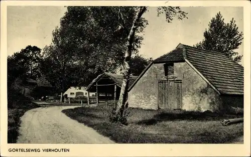 Ak Vierhouten Gelderland, Gortelseweg