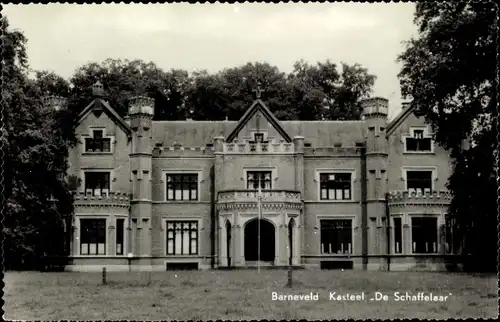 Ak Barneveld Gelderland, Kasteel De Schaffelaar