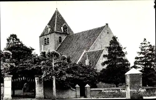 Ak Batenburg Wijchen Gelderland, Ned. Herv. Kerk