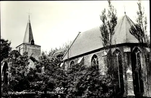 Ak Ammerzoden Gelderland Niederlande, Ned. Herv. Kerk