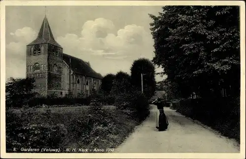 Ak Garderen Gelderland, N. H. Kerk anno 1050