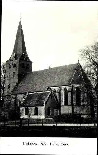 Ak Nijbroek Voorst Gelderland, Ned. Herv. Kerk